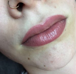Permanent Make-up Lippen nachher Permanent Make-up Lippen nachher
